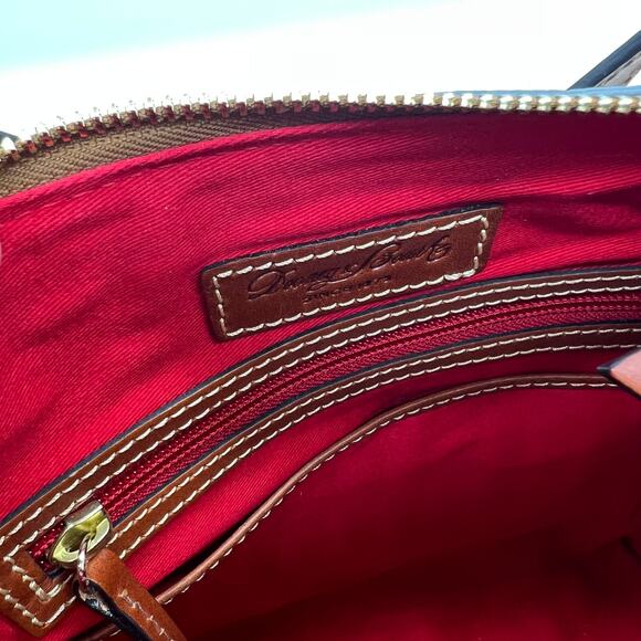 Dooney & Bourke Pebble Leather Crossbody Bags Slate Gray Color - Picture 13 of 16